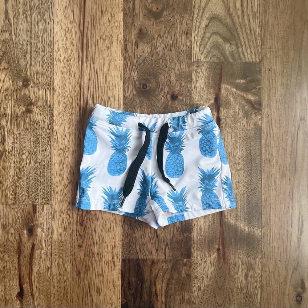 Kortni Jeane Baby Boy Euro Swim Shorts 3 Months